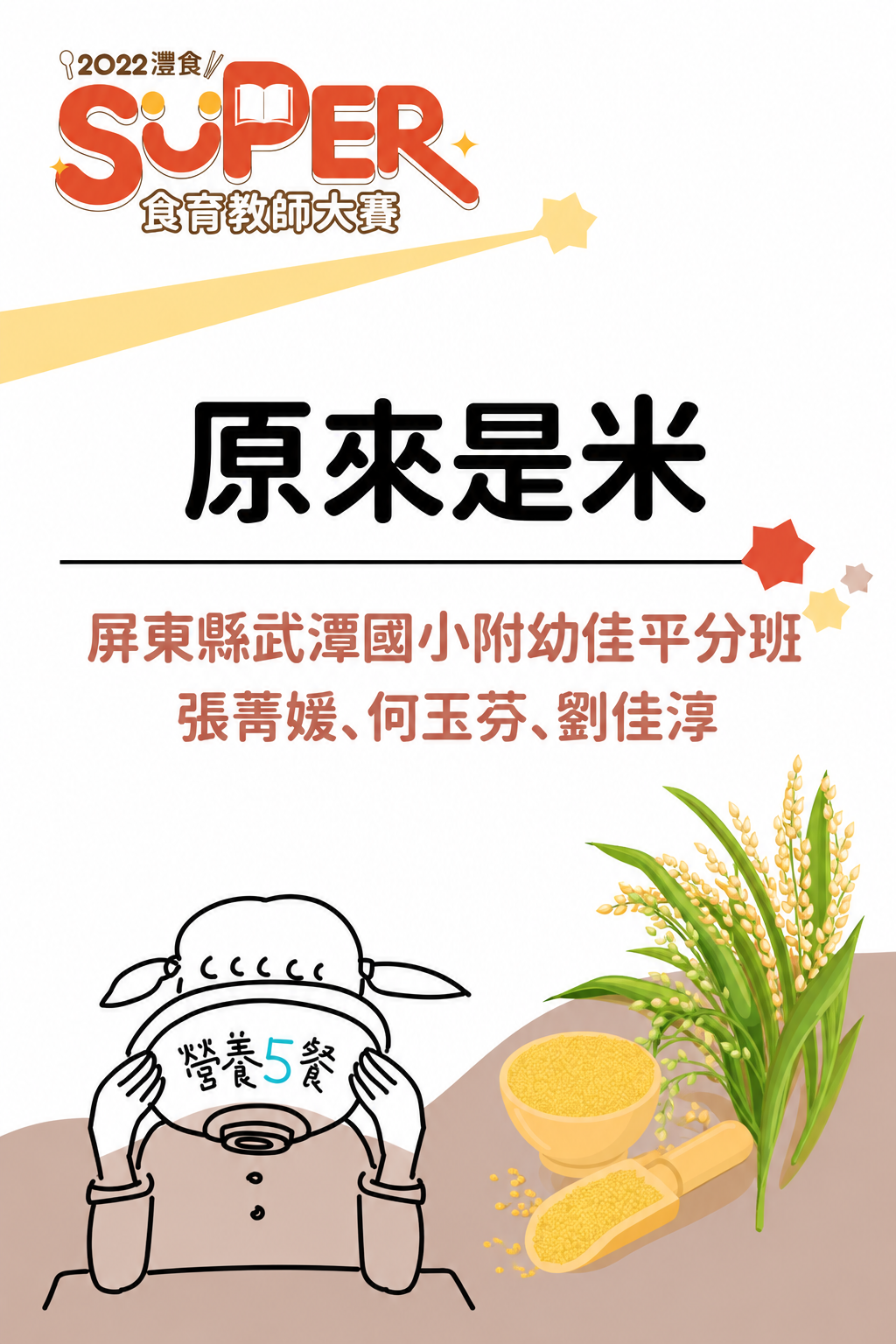 原來是米