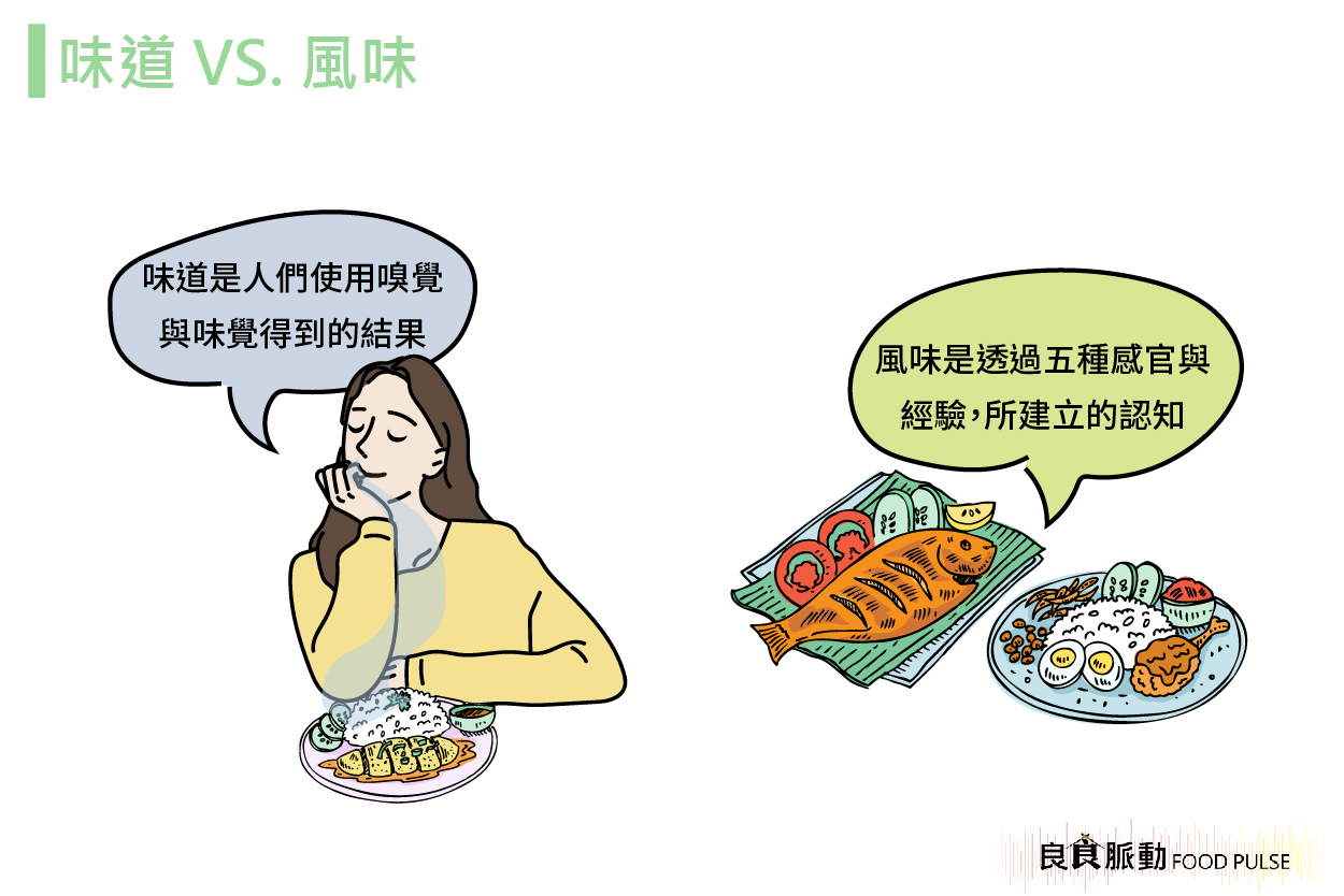 「味道」與「風味」如何分辨？